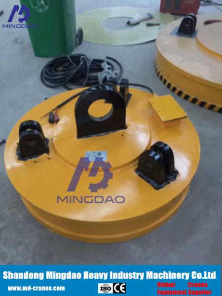 Electromagnetic Lift for Overhead Bridge Using, Waste Steel Transport Electromagnetic
