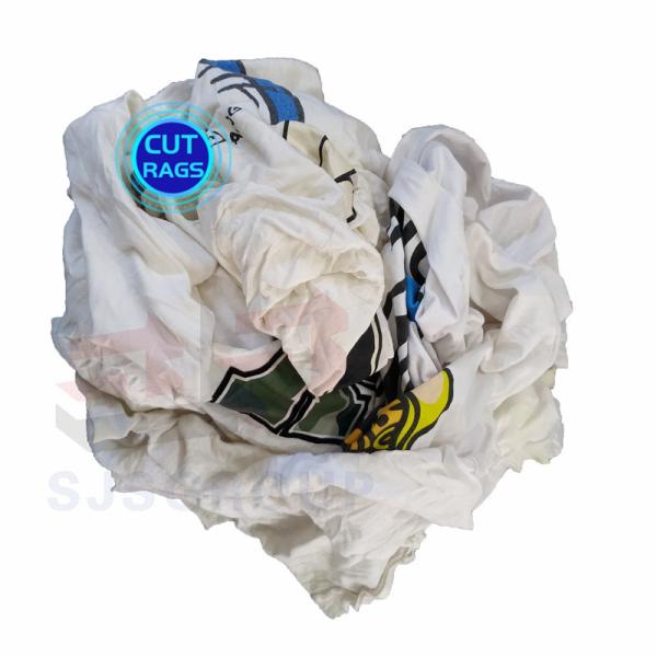 camisa branca Rags de 2kg/bale T