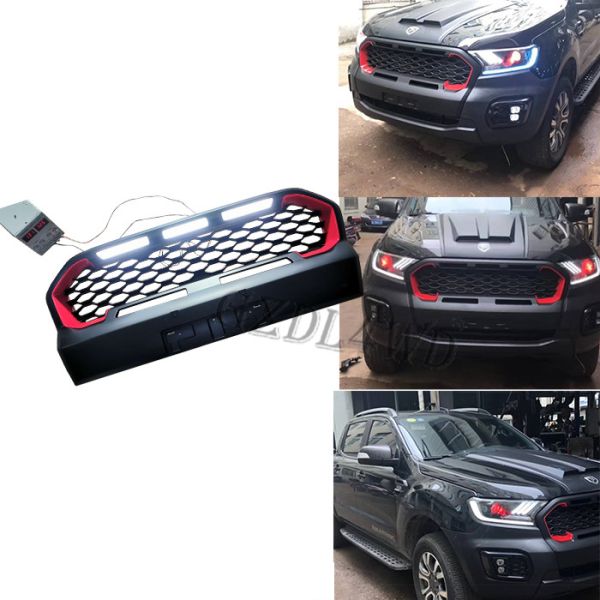 полностью черный предохранитель переднего бампера ренджера брода 4X4 приспосабливать ренджера Wildtrak Форда 2018 T8