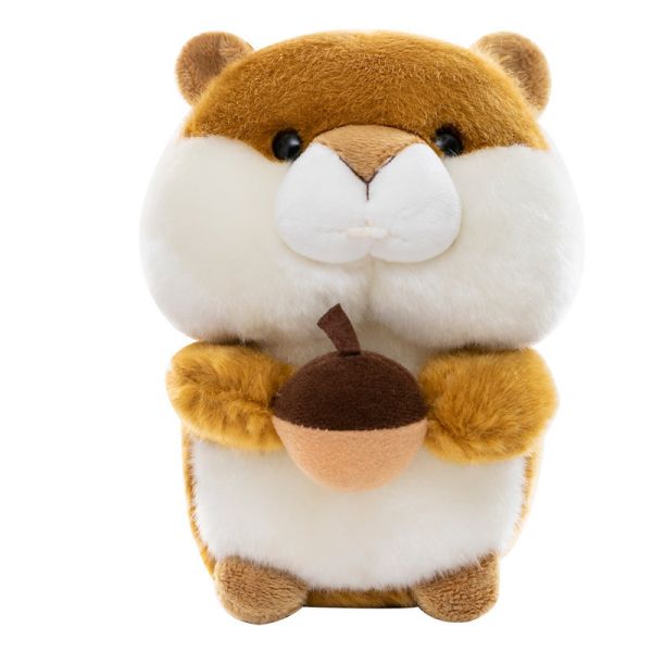 25cm Polypropylene Cotton Filling Hamster Stuffed Toys
