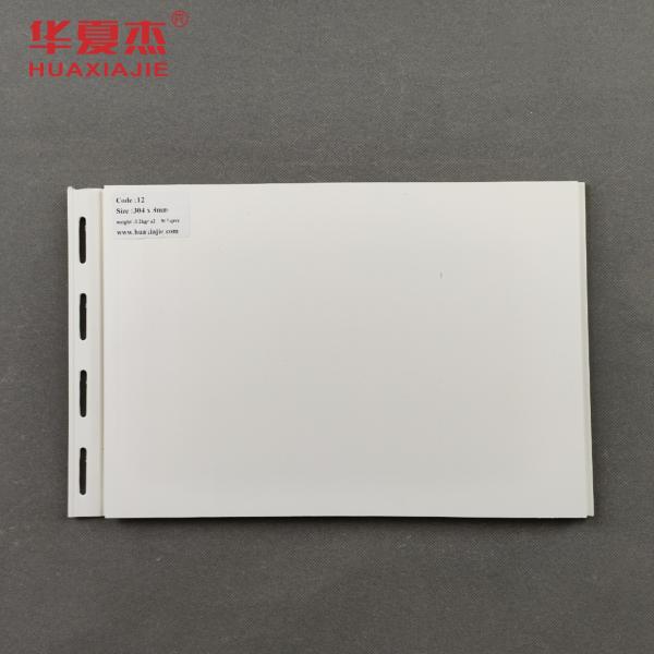 Panneaux muraux en PVC blanc 12'' 16 18 de largeur, résistants à l'humidité, panneaux de plafond en PVC, décoration industrielle / agricole