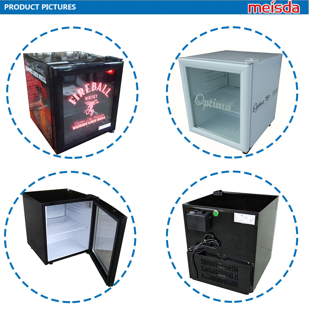 52L hot sale hotel mini bar white countertop Refrigerator/fridge SC52