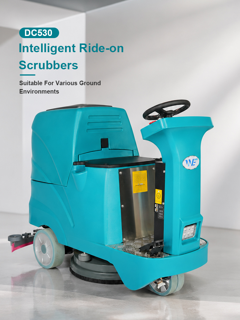 Factory Wholesale Floor Scrubber Tile Cleaning Machine Concrete Scrubber Floor Scrubber Drier for Warehouse