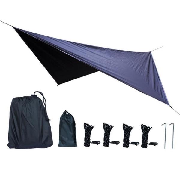 Lightweight Portable Camping Hammock , Hammock Rain Tarp Waterproof