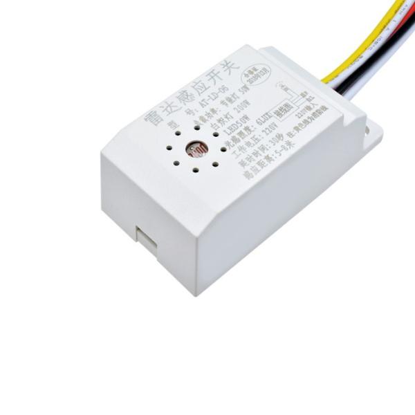 Pir 220v Ac 50hz Sensitivity 7lux Microwave Radar Sensor Module In Stock