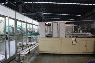 Ultrasonic Sealing 300PPM T Shape Lady Menstrual Pad Making Machine