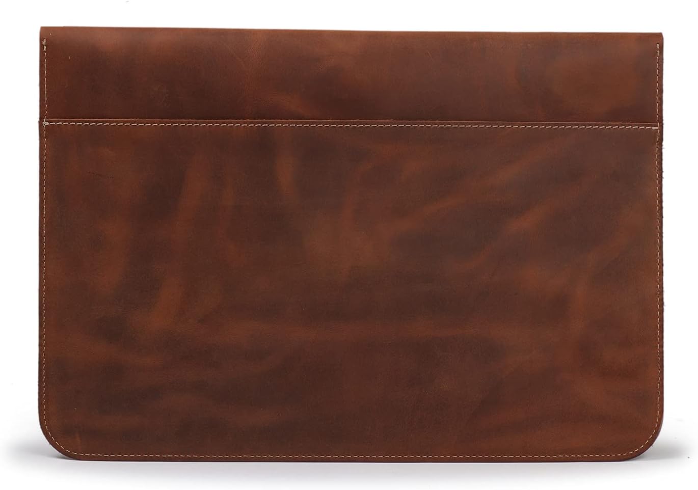 Top Grain Leather Bag Laptop Sleeve for MacBook Pro Air 14 13 Inch Genuine Leather Laptop Bag for M2 M4 Tablets Computers