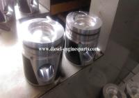 C18 Diesel Engine Piston 0.05mm Oil Clearance Polished Surface