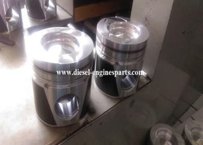 C18 Diesel Engine Piston 0.05mm Oil Clearance Polished Surface