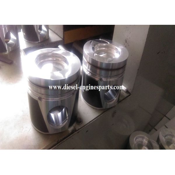 4JH1 4HK1 Diesel Engine Piston OEM Plated Gray Casting For Driving