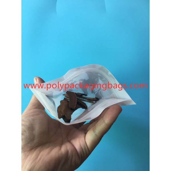 Custom Printed Zipper Food Pouch Reusable Ziplock Packaging Bags