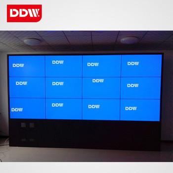 DDW 47 led video wall 4.9mm ultra narrow bezel HDMI DVI VGA AV 1080P 500nits brightness