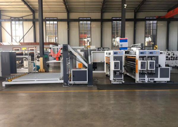 Automatic  Feeder Corrugated Carton Flexo Printing Slotting Machine With Long Life