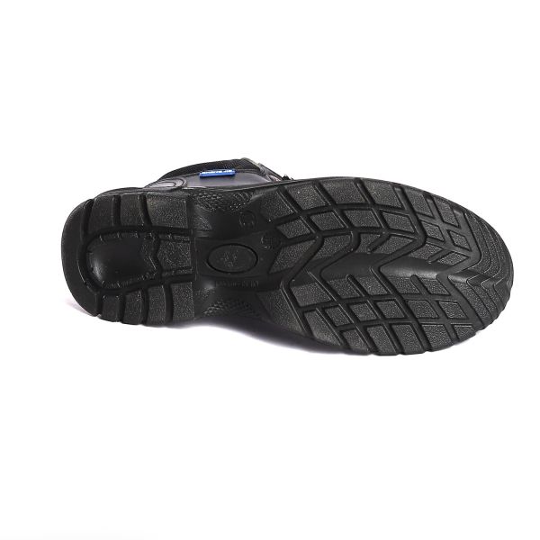 Nubuck Cow Leather Waterproof Safety Work Boots with Nylon Gusset Tongue