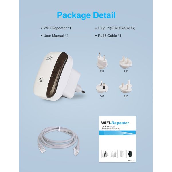 3G Network WiFi Repeater Range Extender Return refunds Up to 30 Days After Receipt