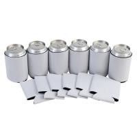 Refroidisseur de canette de bière pliable 12 oz par sublimation, supports de sublimation en néoprène à personnaliser, bricolage