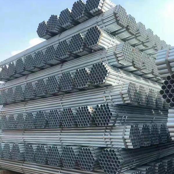 Invoicing by actual weight 20ft 2 inch galvanized steel pipe for construction tube