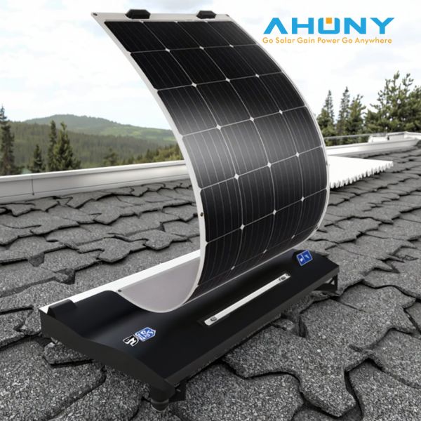 High Efficiency Waterproof Mono Flexible Solar Modules 135W 200W 300 Watts Monocrystalline Panels for House Roof RV Car Boat