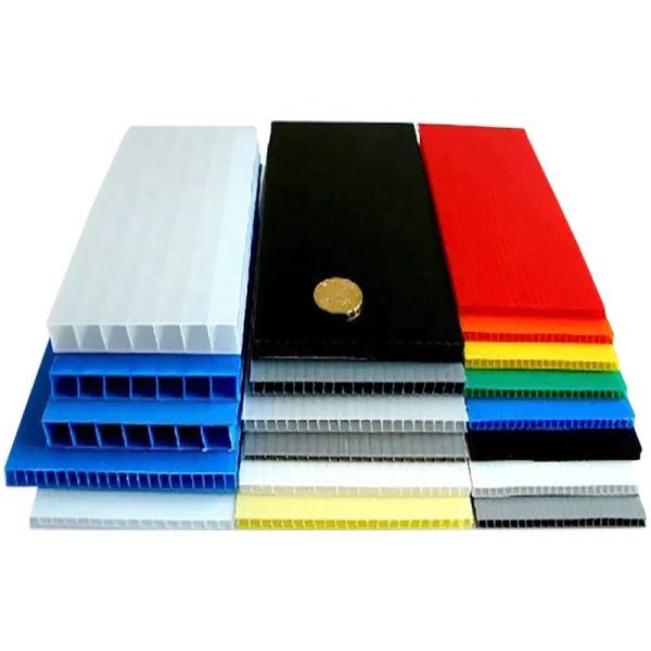 Corrosion Resistant Esd Corrugated Plastic Sheet For Carton Packaging