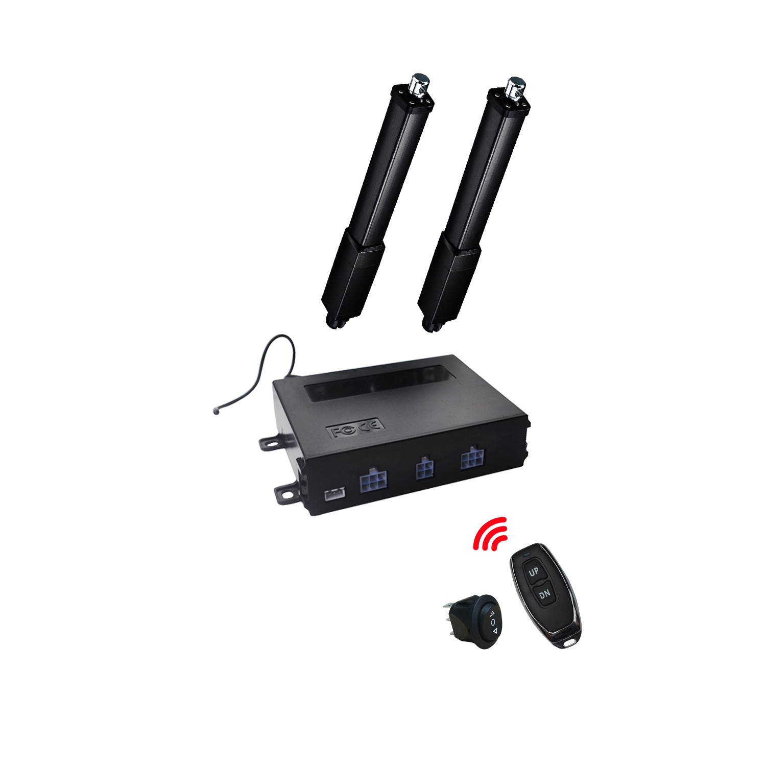 2 Programmable синхронизированных привода IP54 датчика эффекта Холла линейных с регулятором