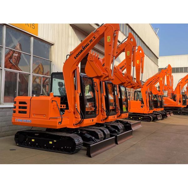 36.8 Kw 6 Ton Mini Excavator 0.23m3 Second Hand Mini Digger Earth Moving Machinery