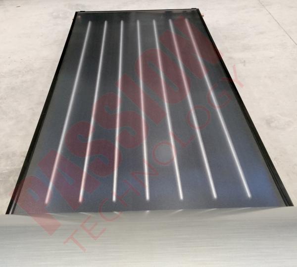 Blue Coating Flat Plate Solar Collector EPDM Insulation Solar Pool Heating Project