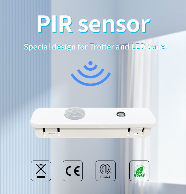 HNS135PIR Min PIR Движущийся датчик Удаленное управление Настройка низкого напряжения 12 В