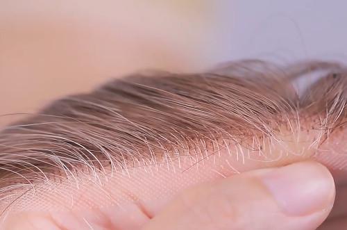 100% RAW Cuticle Remy Human Hair Medical Grade Toupee Mono Top Ladies Wigs Mix Color Wigs for Cancer And Alopecia Patients