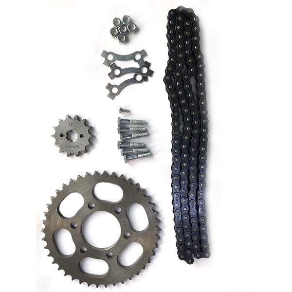 Deep Pattern Design Motorcycle Chain and Sprocket for Nigeria's Motorcycle Industry