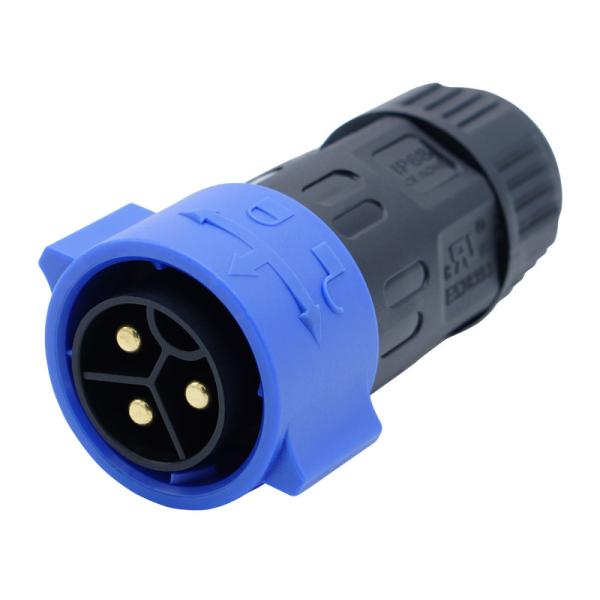 Ebike Waterproof Cable Connector Self-Locking Panel Mount