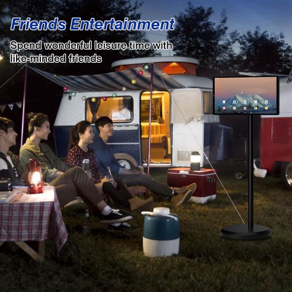 60Hz 21,5 pulgadas Smart TV 1920x1080 Televisión de soporte portátil Android 12