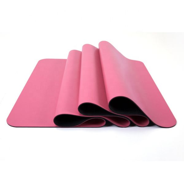 High quality OEM LOGO non-slip Exercise mat natural rubber yoga mat