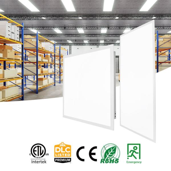 Luz LED plana de 1200x300 para oficina, panel de techo sin parpadeo con función de atenuación