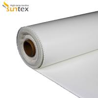 Cortinas do fogo uma tela revestida de borracha da fibra de vidro do silicone protetor do fogo