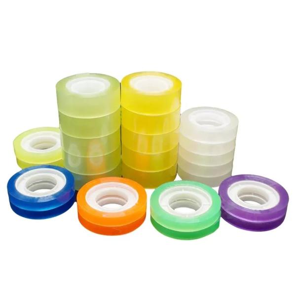 Escola estacionária do escritório de Crystal Printed Packaging Tape For da fita do espaço livre de BOPP