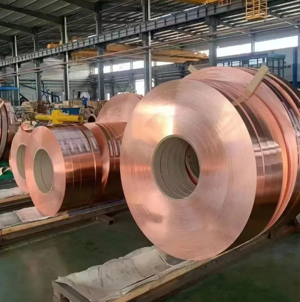 0.55mm Thickness Battery Copper Strip Copper Sheet Coil  Tape