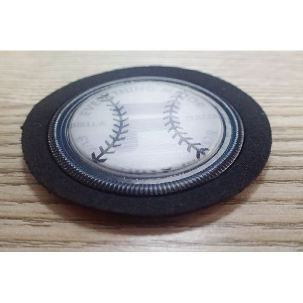 Изготовленный на заказ ярлык заплаты 3D товарного знака TPU высокочастотный