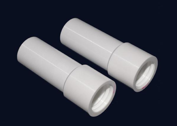Resistência de desgaste cerâmica da tubulação do tubo da alumina da zircônia da linha