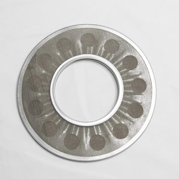 304 Stainless Steel Wire Mesh Filter Disc , Round Porous Metal Filter Disc