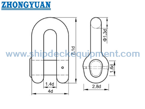 Accesorios ancla de la cadena de ancla del acero de forja y cadena de ancla