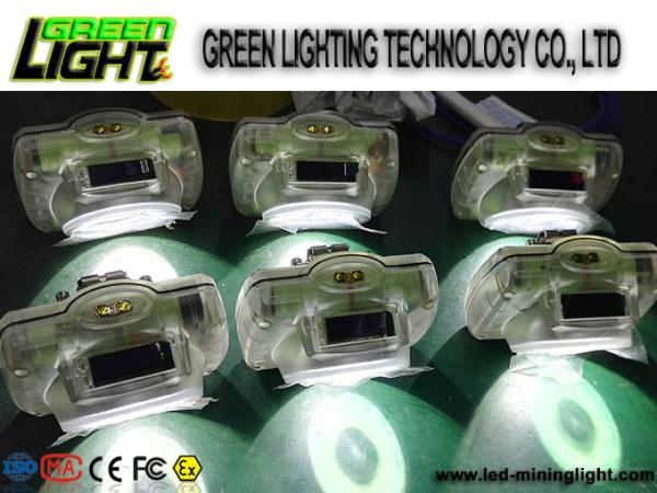 1.78W 13000lux Cordless Mining Headlamp For Hard Hat