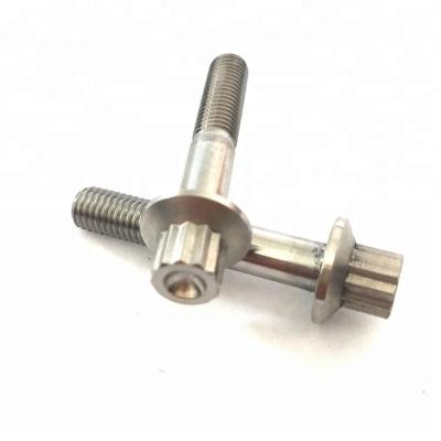 12 pontos do parafuso de aço inoxidável da flange