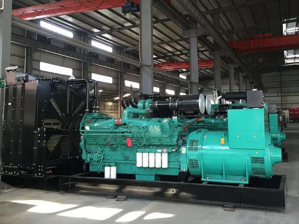 2000Kva 1600KW Open Type Marine Diesel Generator Set Super Silent