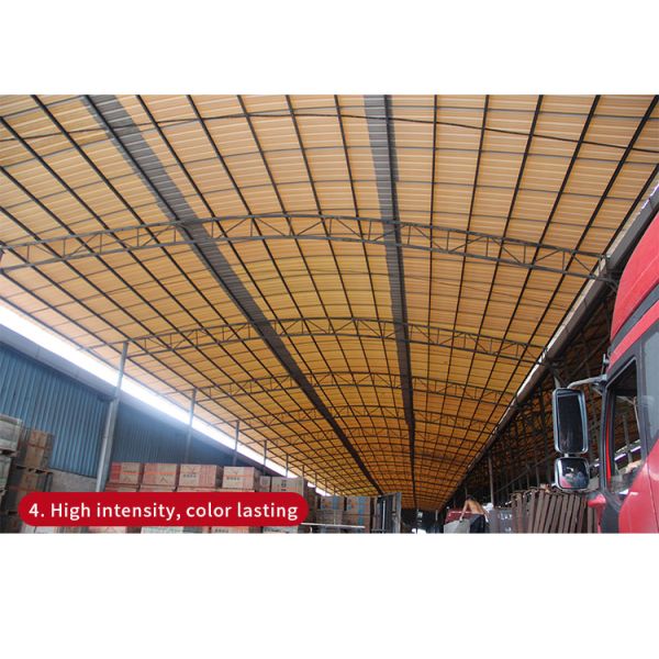 930mm x 10mm PVC Twin Wall Roof Sheet for Industrial Buildings