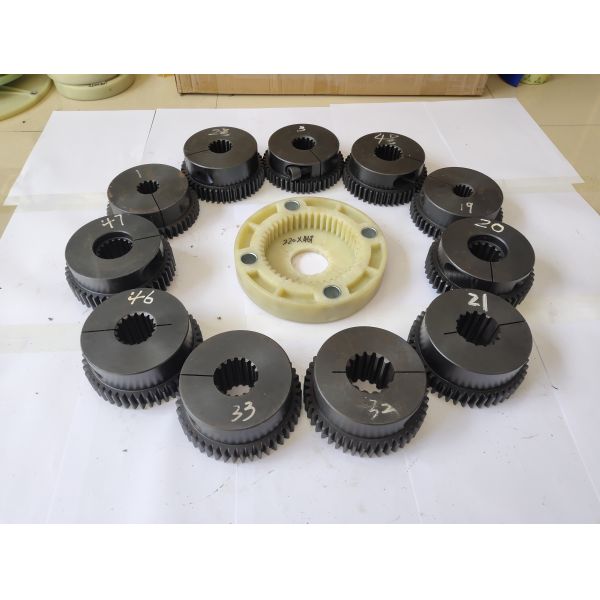 Engine Parts 220MM 46Teeth Coupling Connection Plate
