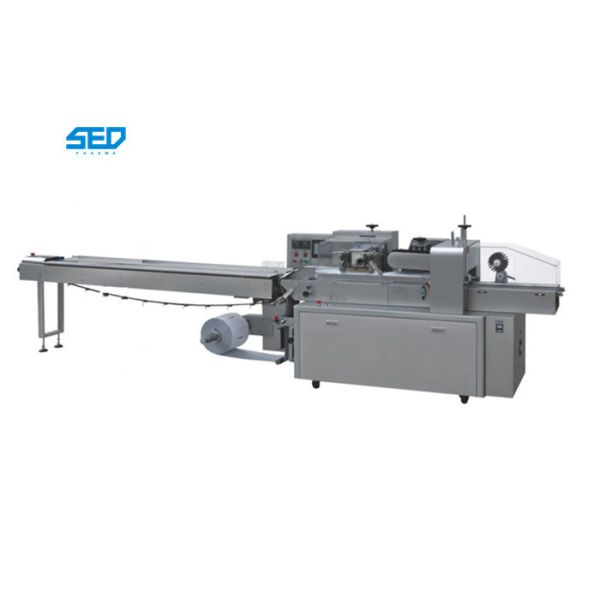 Stainless Steel 304 Pharmaceutical Automatic Packing Machine Syringe Horizontal Pillow Packaging Machine