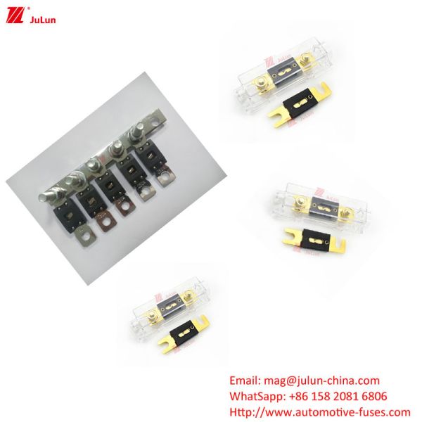 ANS / MIDI Automotive Current Fuse Holder Shell Nylon Bolt / Blade Fuse Holder Housing