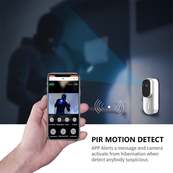 2021 DoorCam Smart Home Wi-Fi Video Doorbell