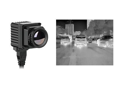 384x288 Resolution 17μm Pixel Pitch LWIR Thermal Camera Core with Intelligent Alarm System
