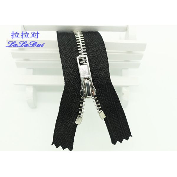 Double Top Stop Brass Metal Close End Zip 2# 3# 4# 5#  YG Slider For Garments / Pants